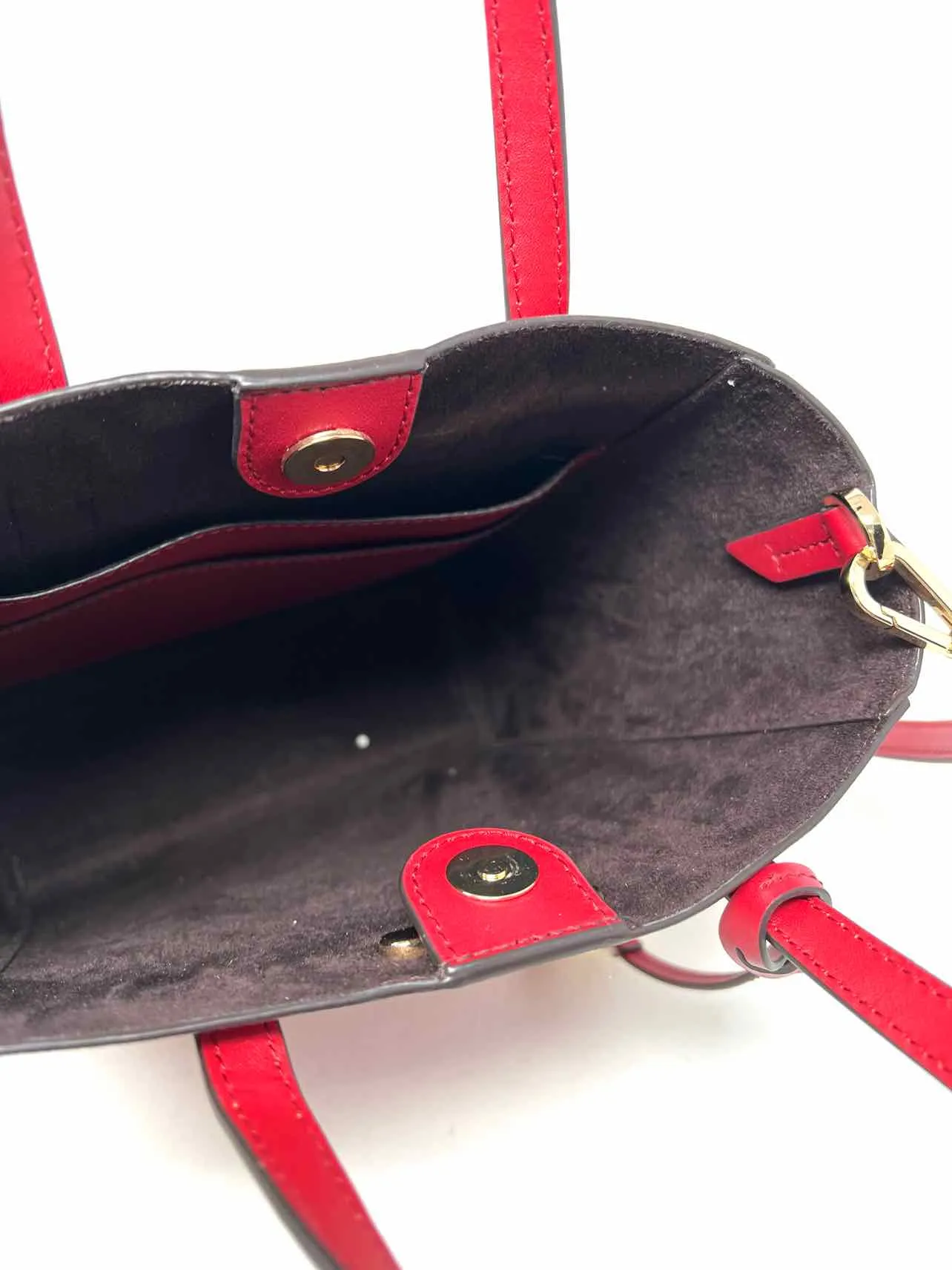 Michael Michael Kors Size S Red Saffiano Designer Satchel