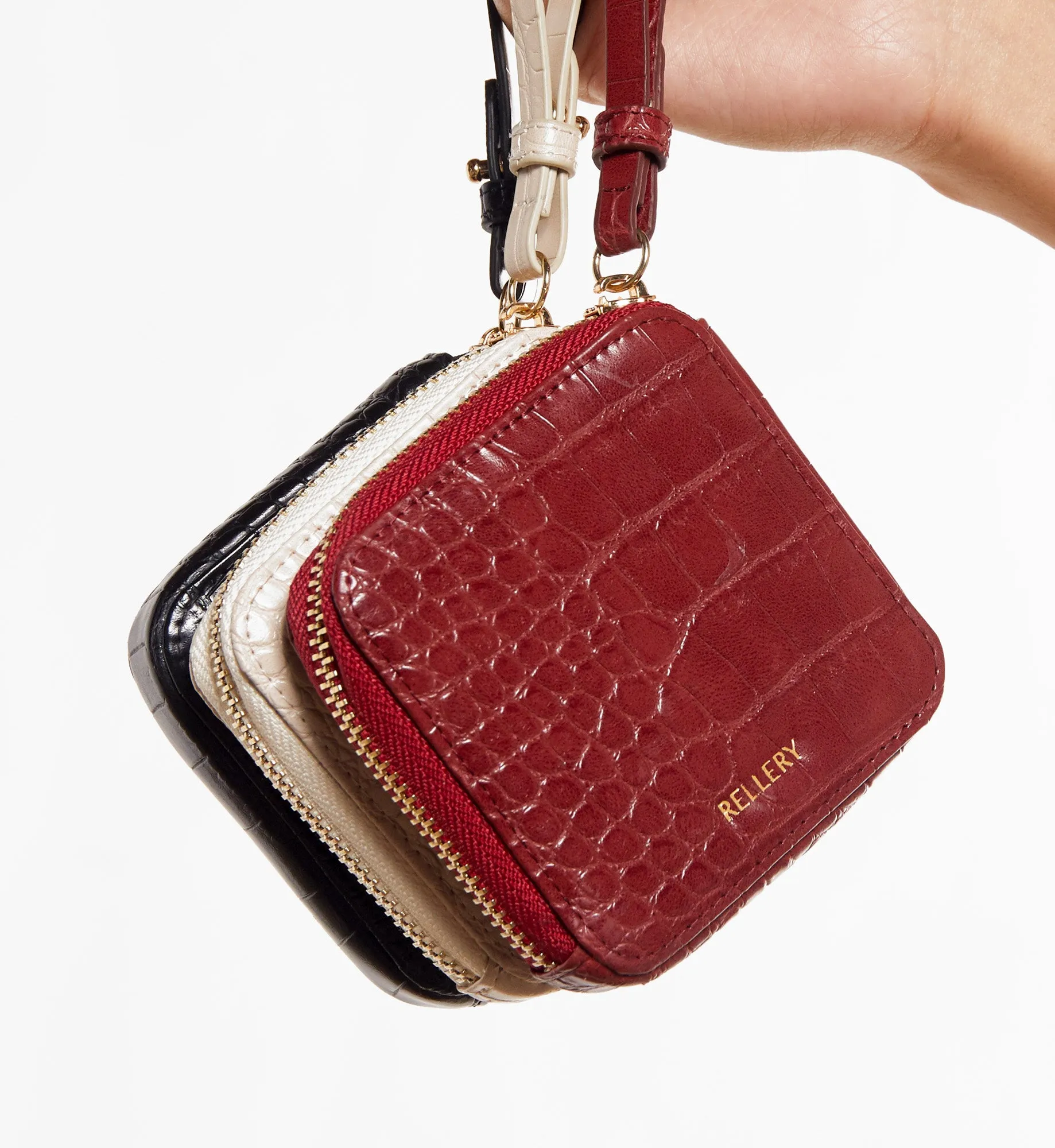 Mini Wristlet Rouge Red