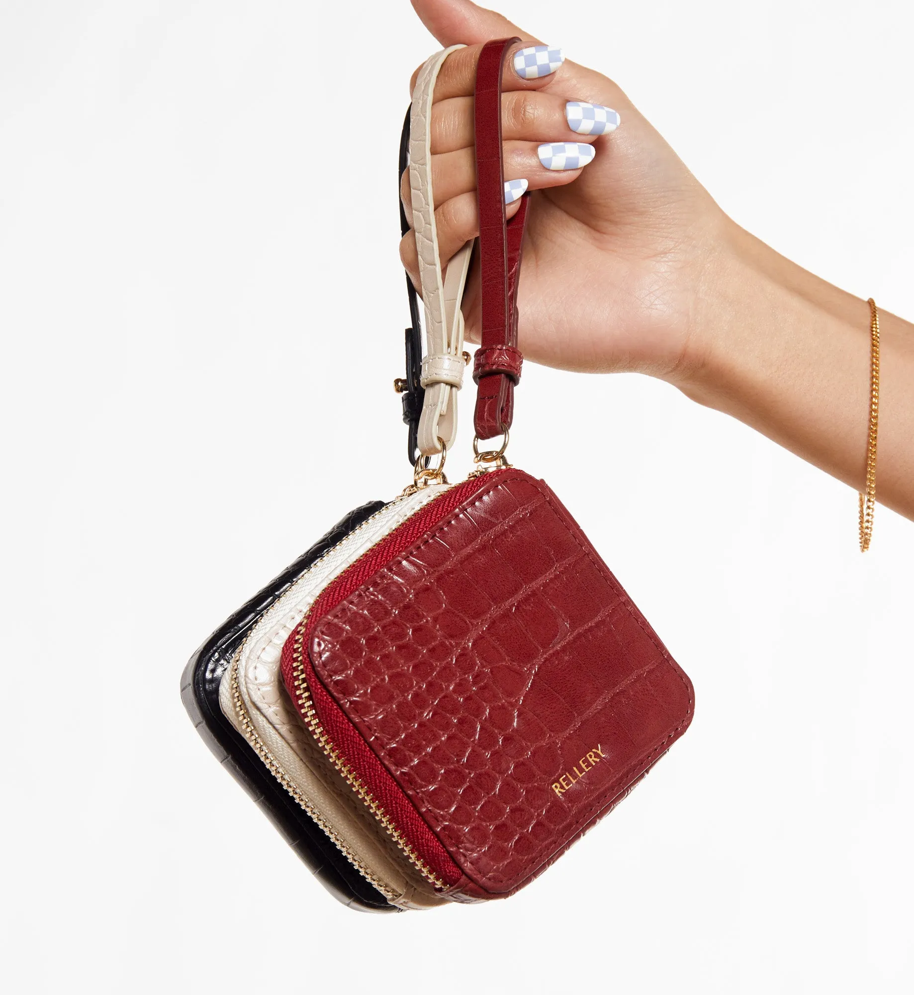 Mini Wristlet Rouge Red