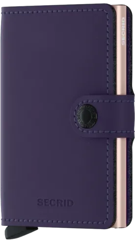 Miniwallet: Matte Purple