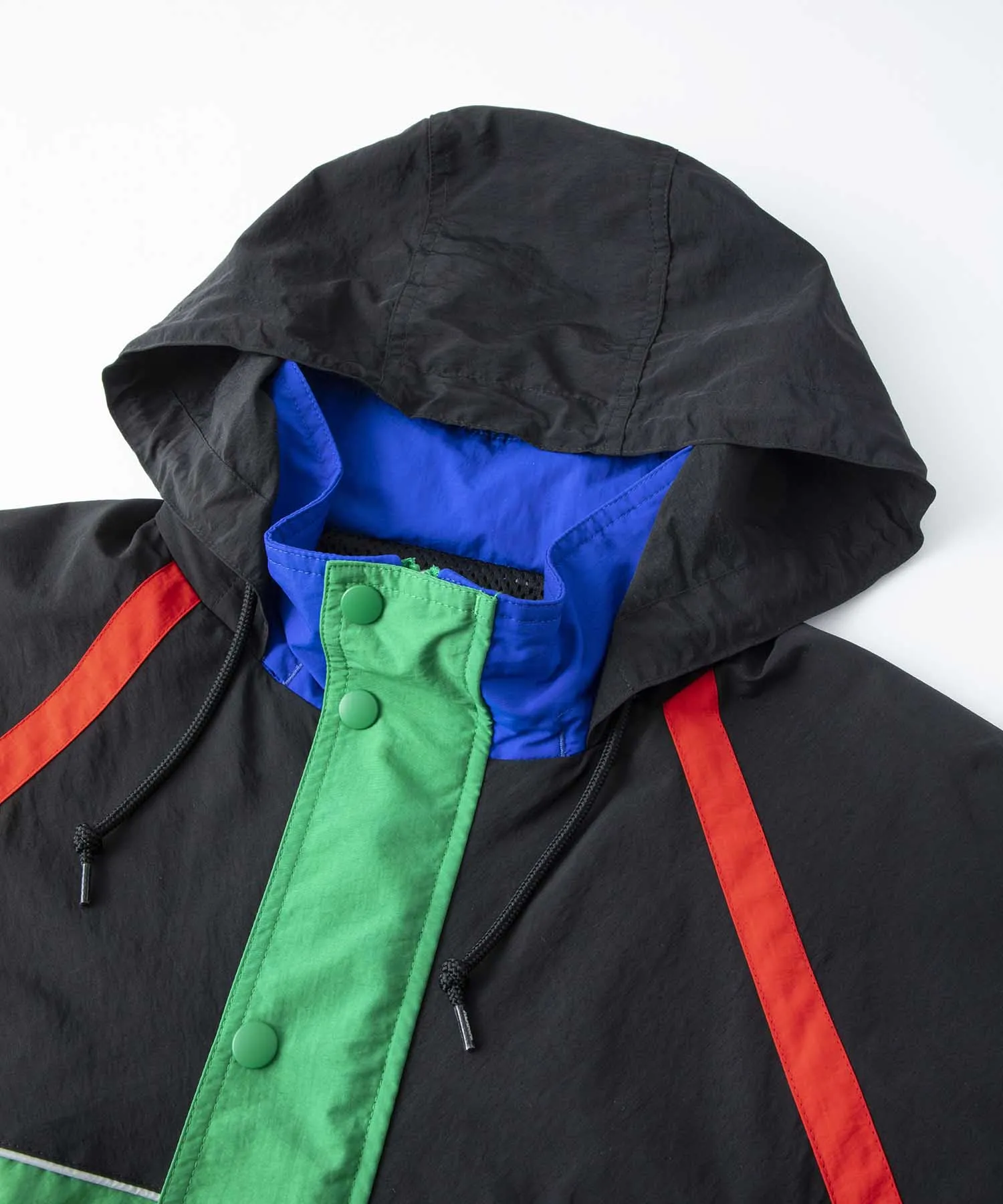 MULTI PANELED NYLON JACKET
