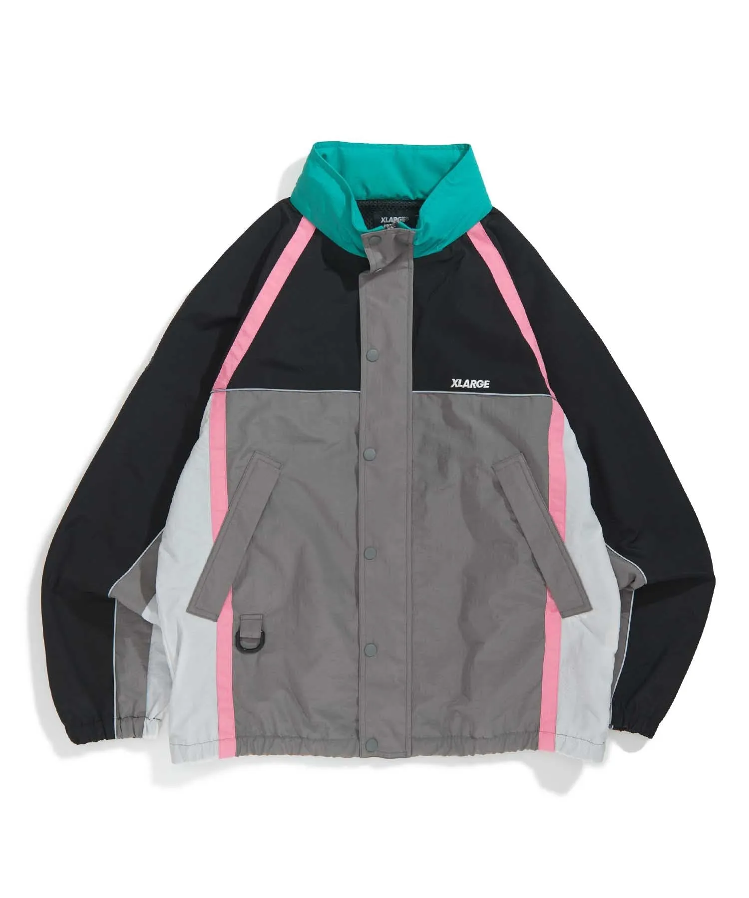 MULTI PANELED NYLON JACKET