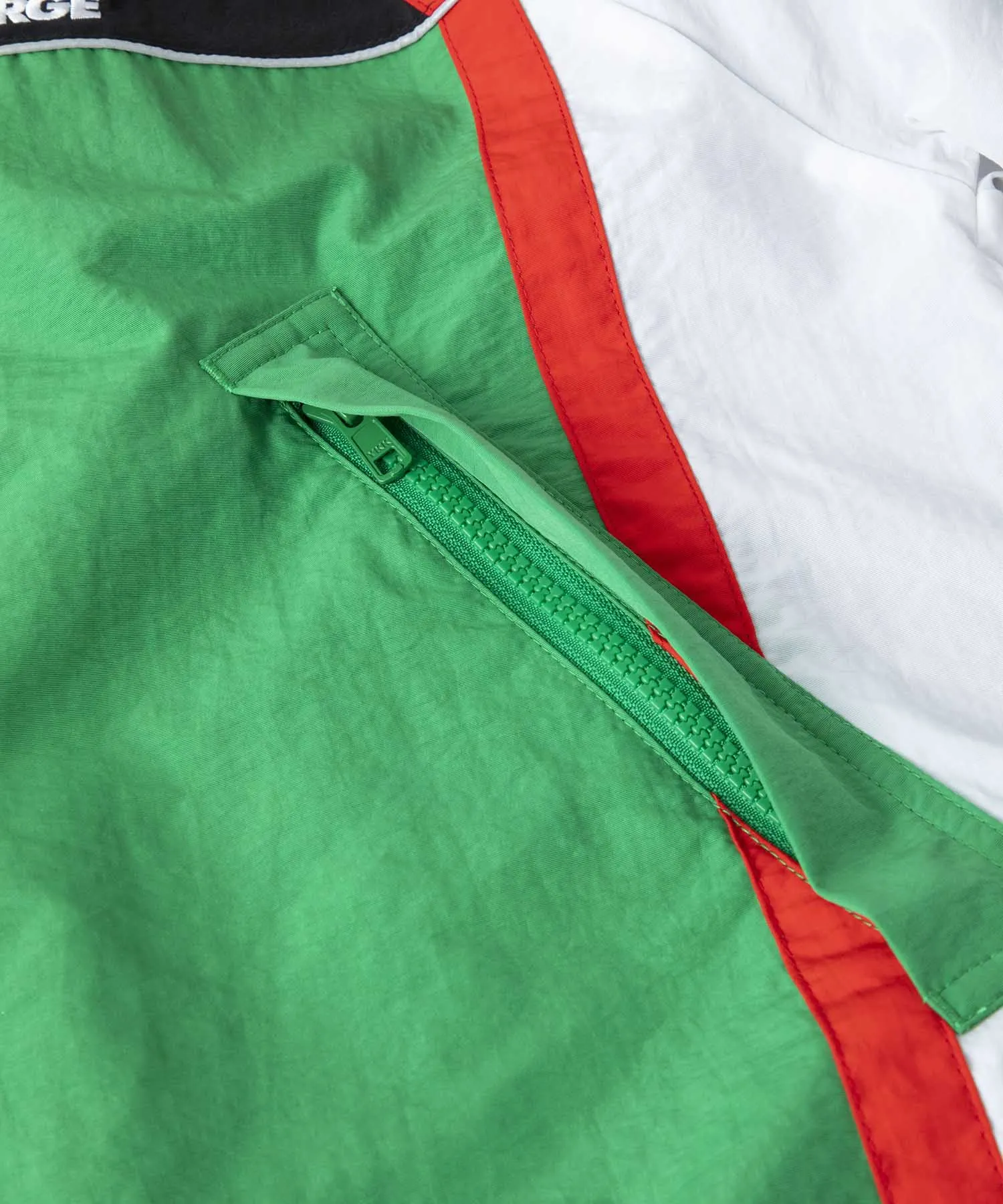 MULTI PANELED NYLON JACKET