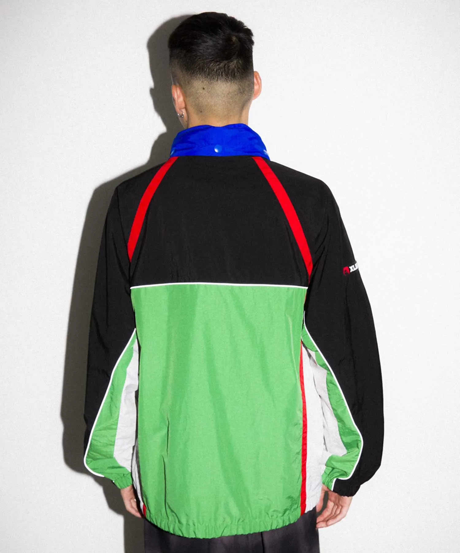 MULTI PANELED NYLON JACKET