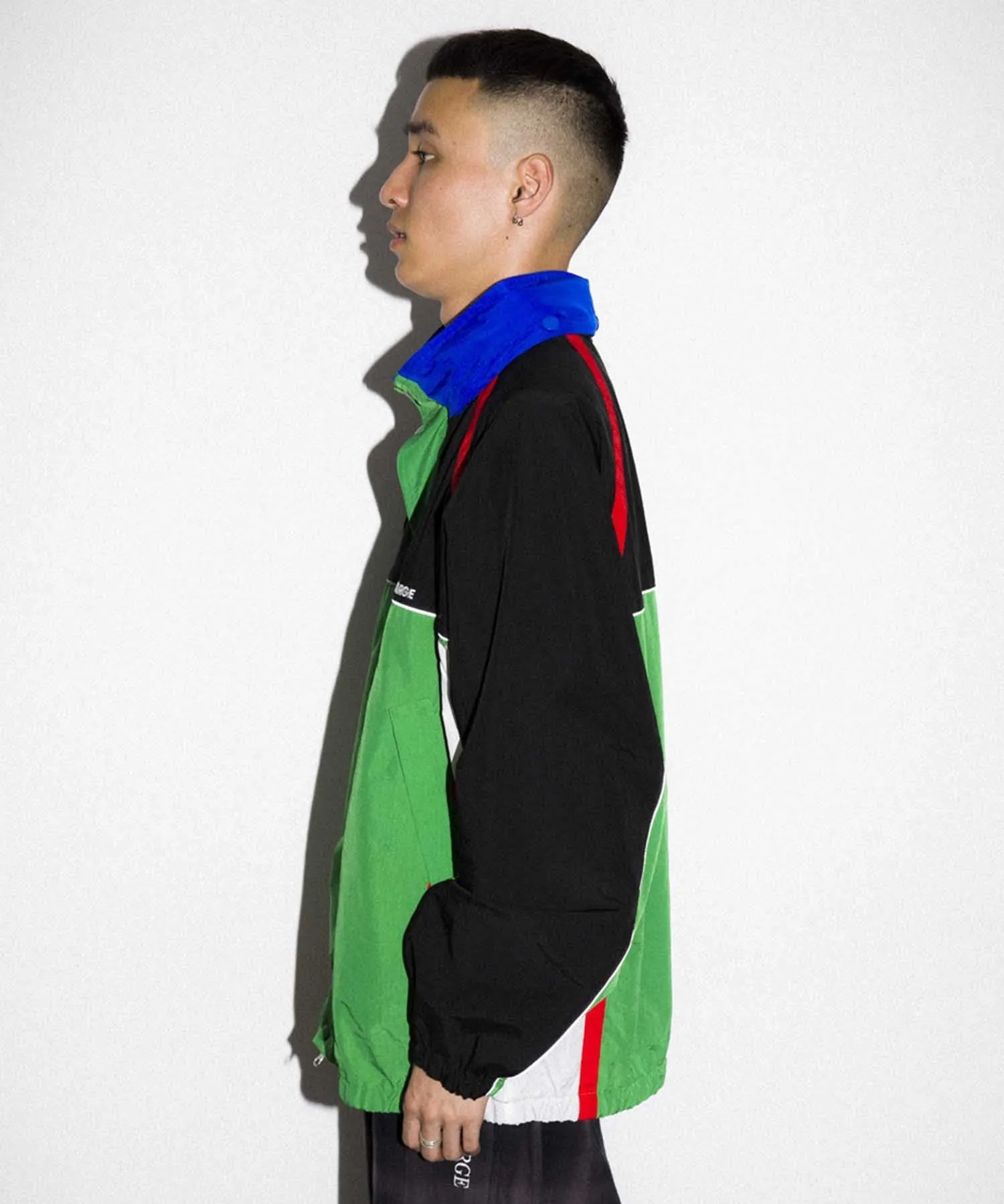 MULTI PANELED NYLON JACKET