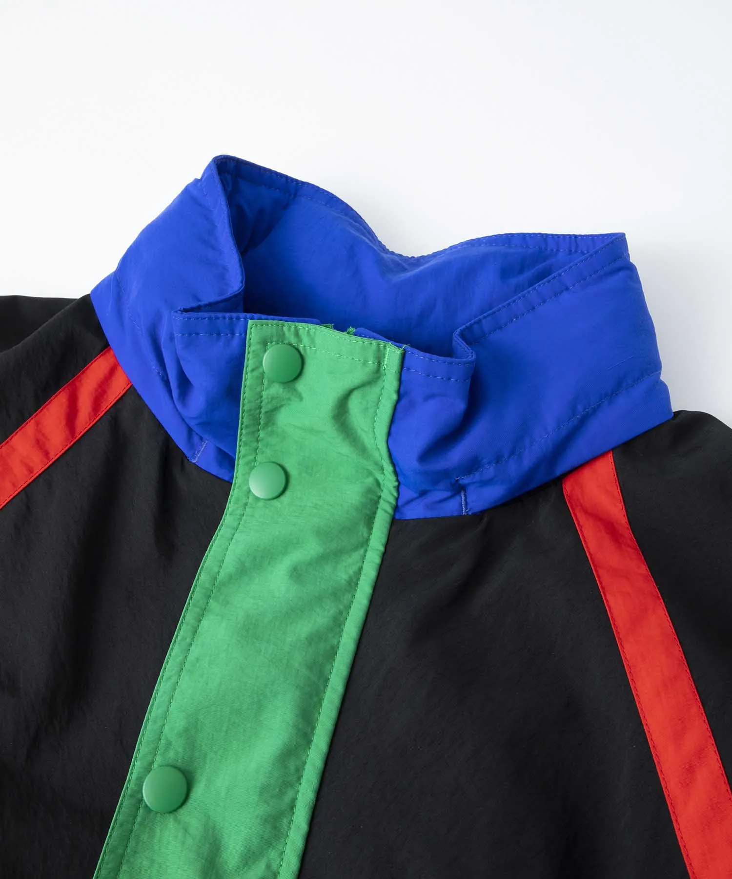 MULTI PANELED NYLON JACKET