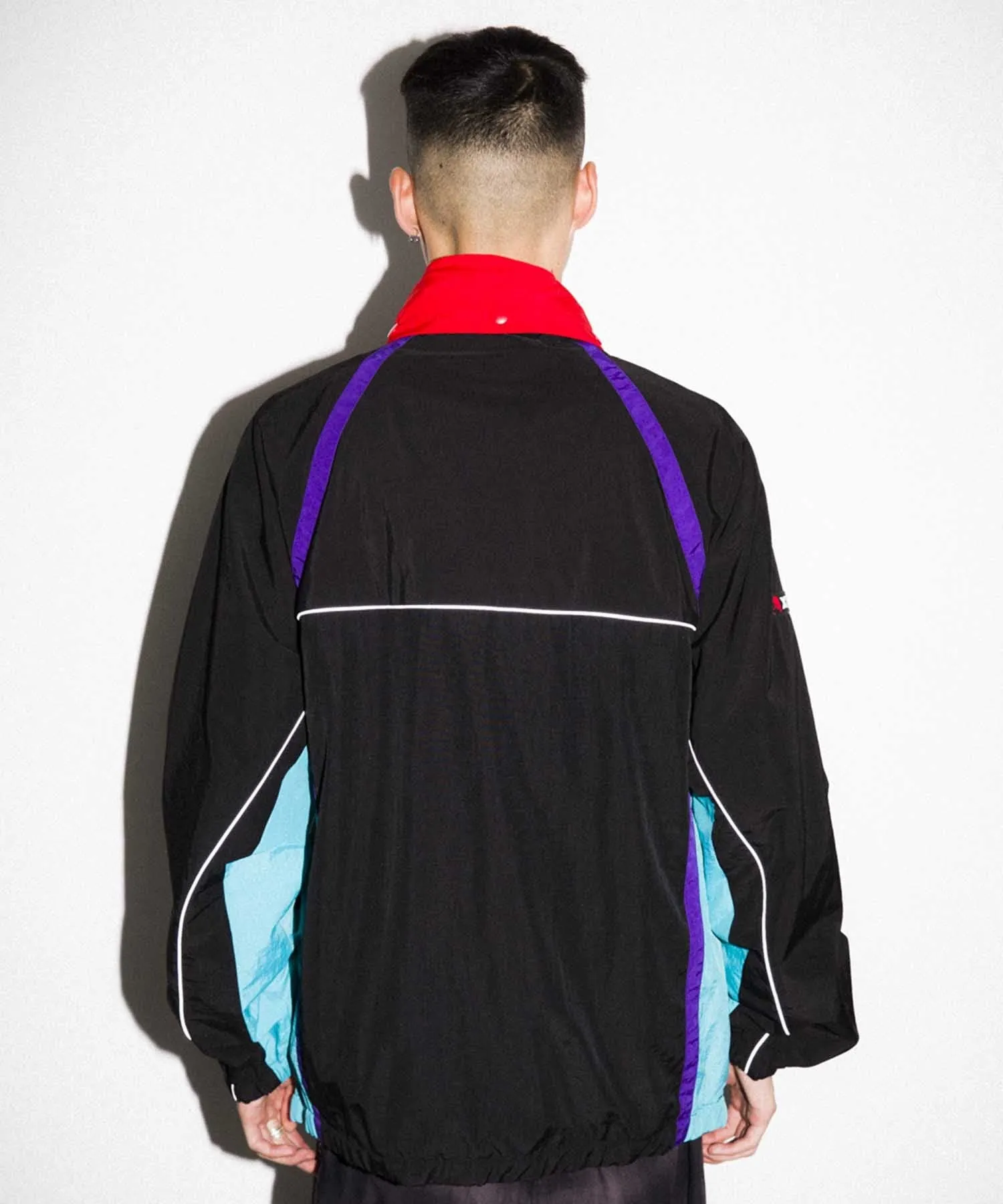 MULTI PANELED NYLON JACKET