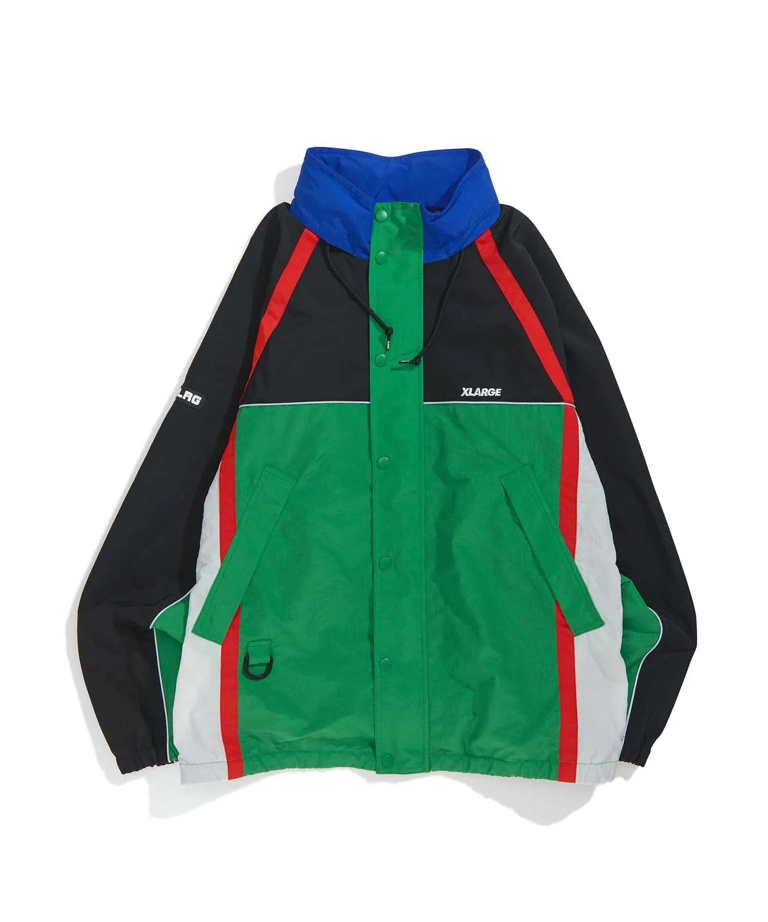 MULTI PANELED NYLON JACKET