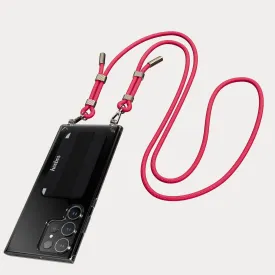 Pink Samsung Crossbody Phone Case