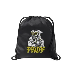 PROF "Tombstones" Drawstring Bag