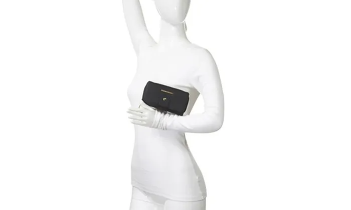 RAMPAGE Trifold Wallet with Front Tab Detailing and Back Zip Pocket