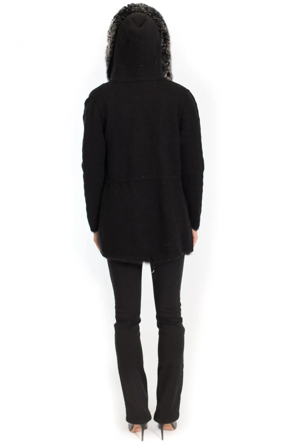 Reversible Fox Jacket with Fox Trim