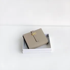 SHORT WALLET EPSOM CLAY