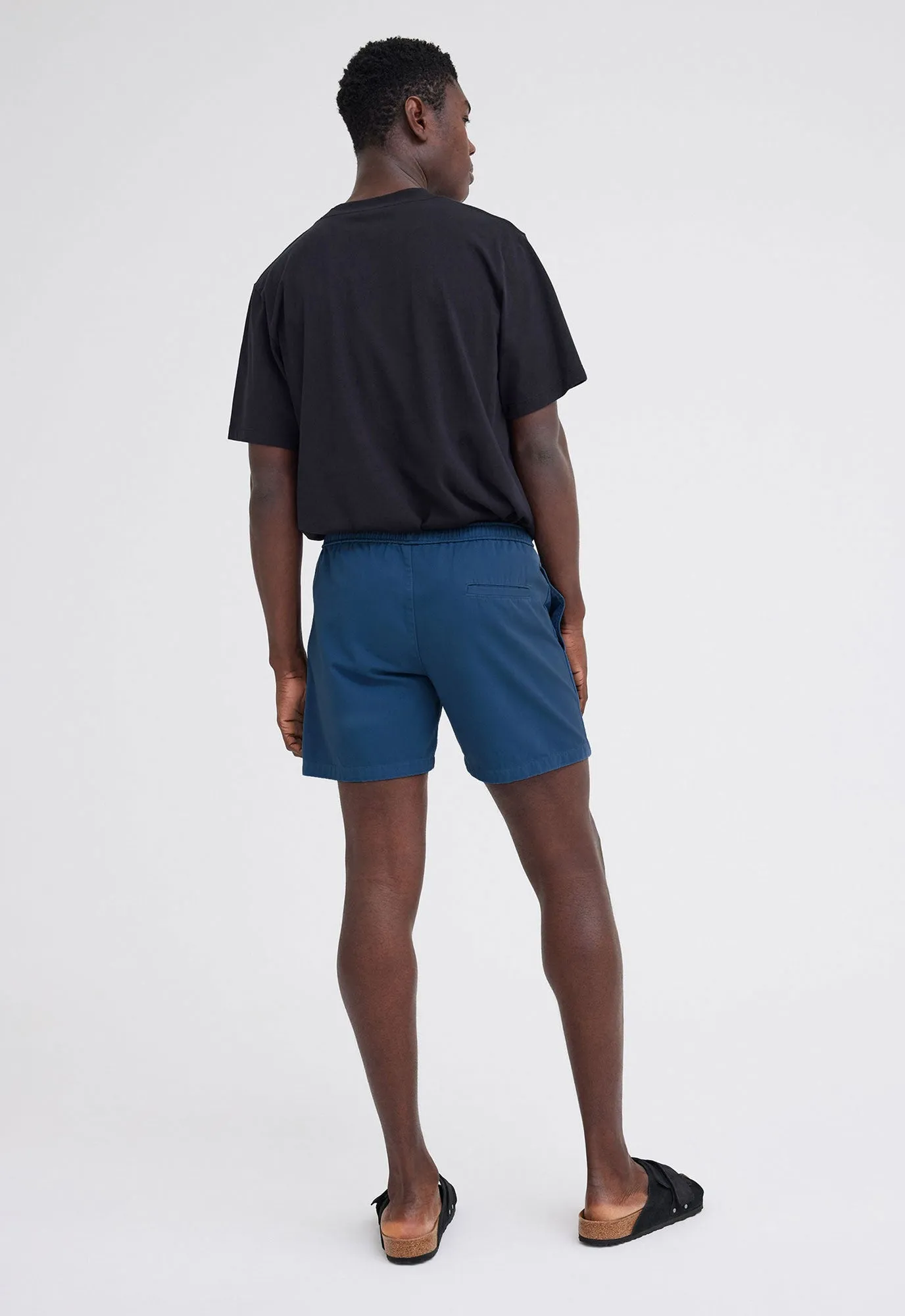 Slater Cotton Short - Bluestone Blue