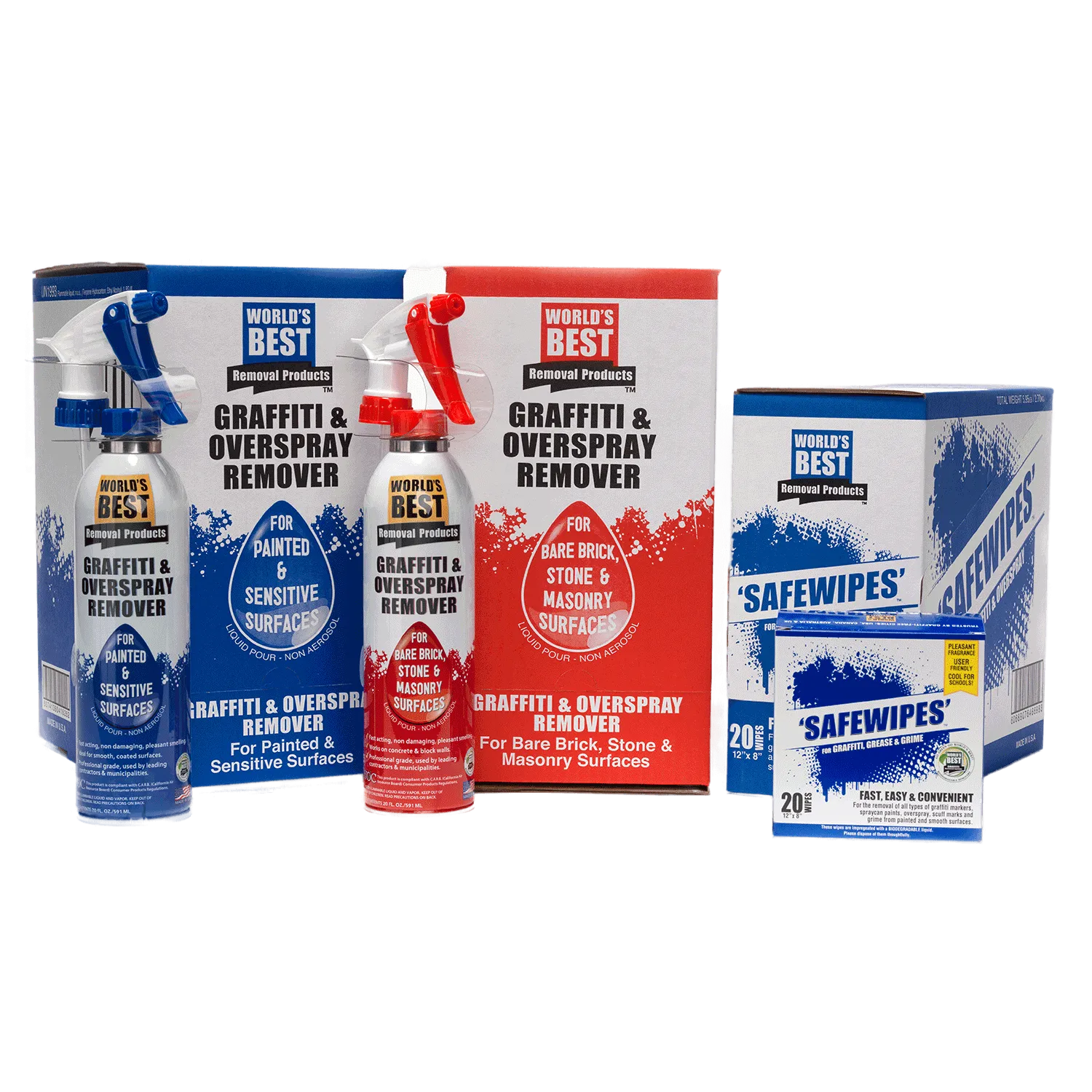 Spray Can & Wipe Value Pack