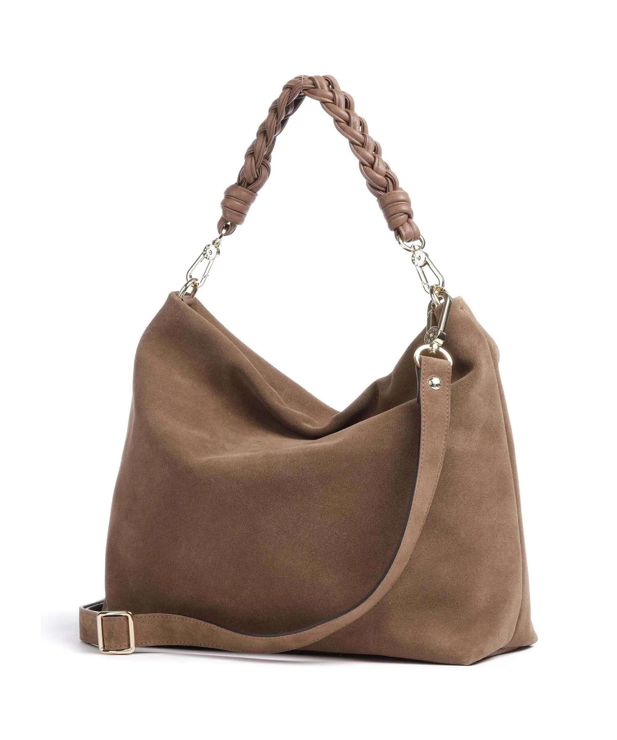 Suede Soley Hobo bag