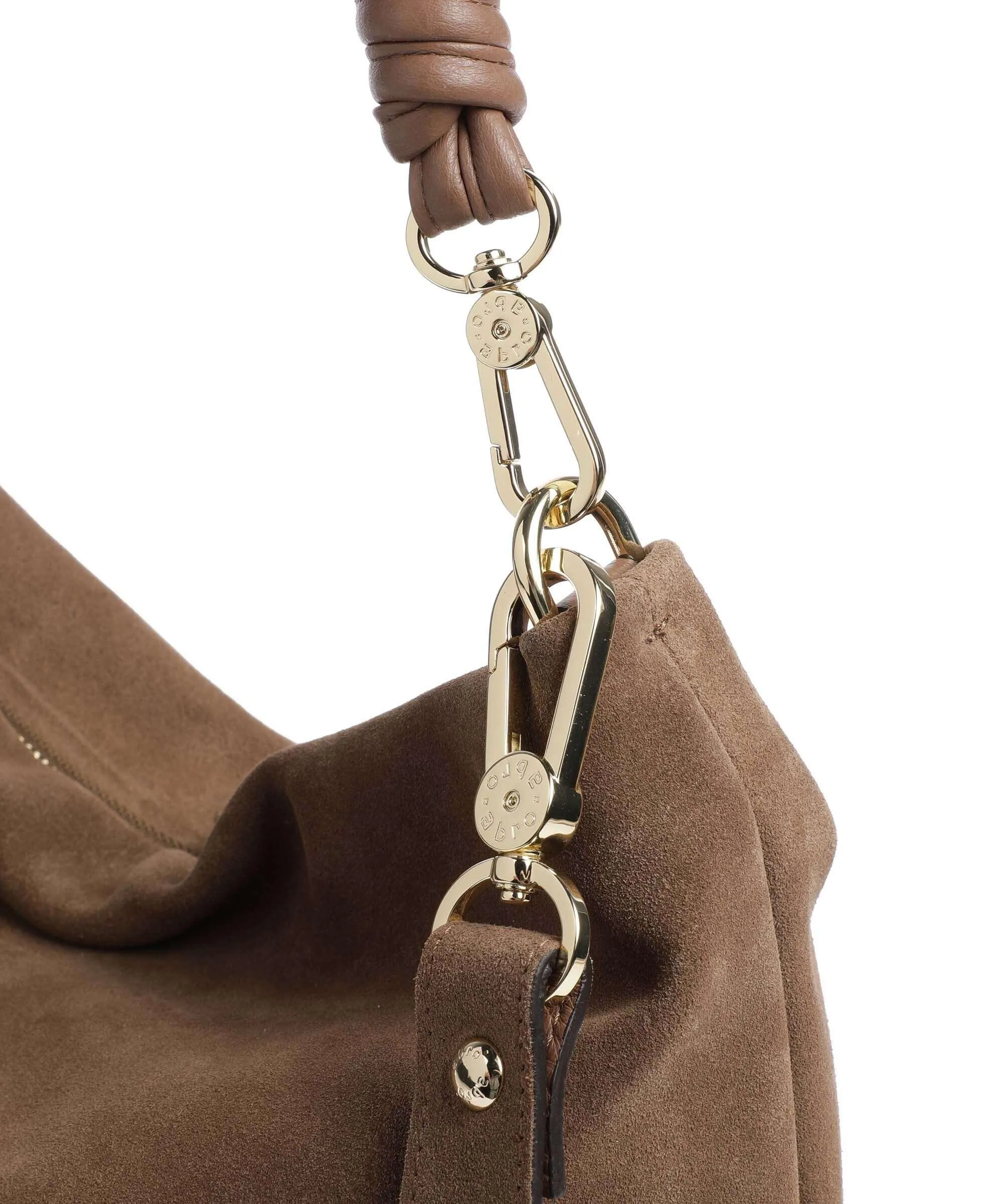 Suede Soley Hobo bag