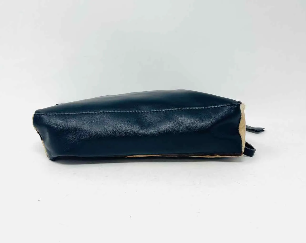 Tan/Black Zebra Paneled Purses Wristlet