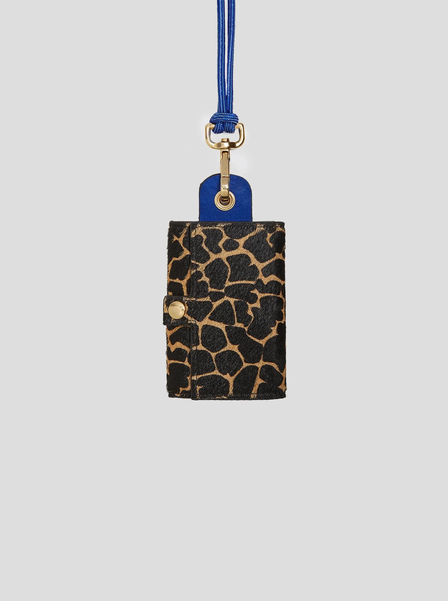 The Minis - 6 Key Holder in Giraffe leather