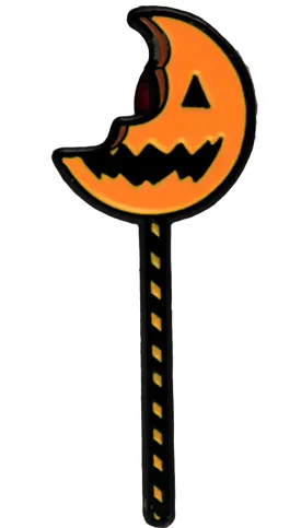 TRICK R TREAT BITTEN LOLLIPOP - ENAMEL PIN
