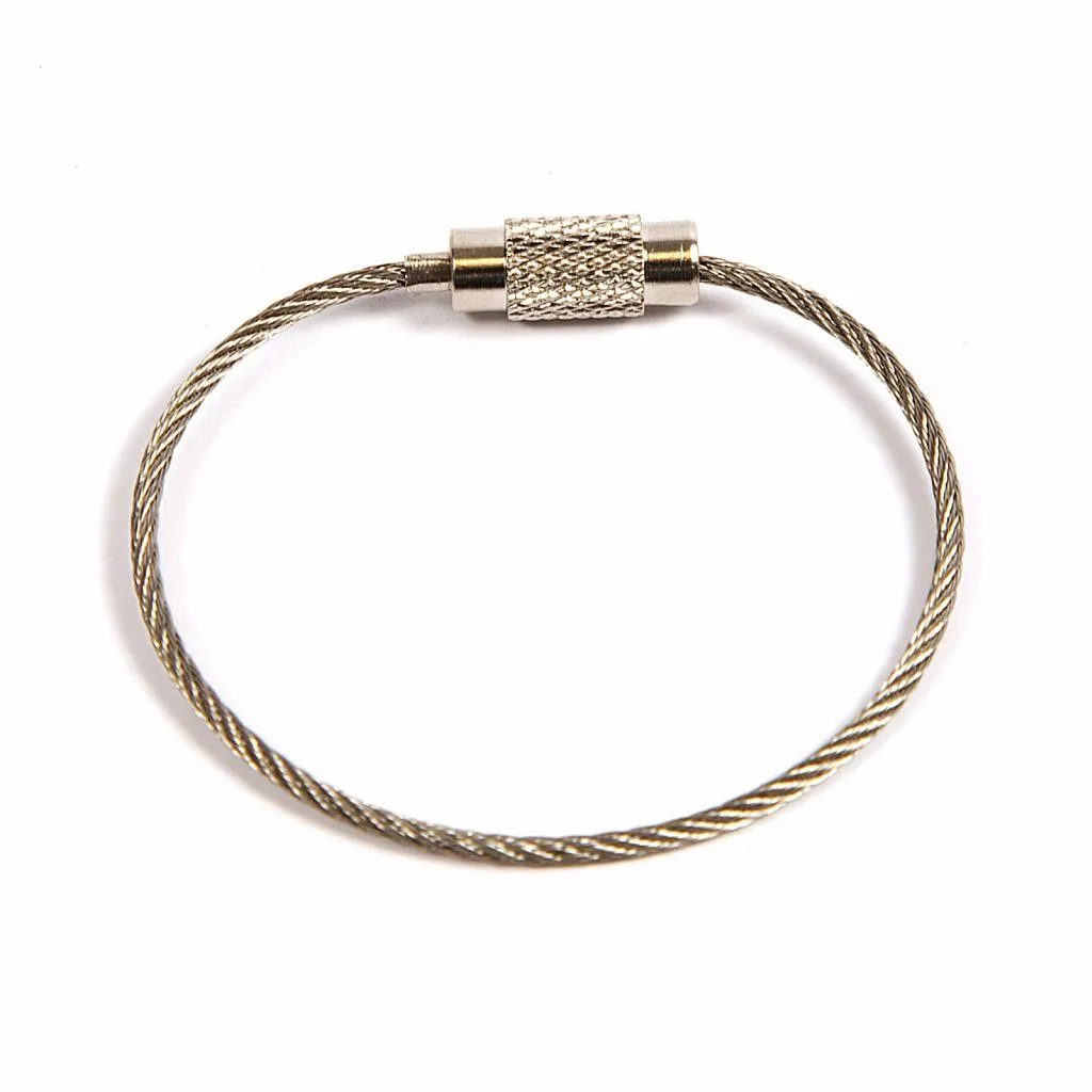 Wire Chain With Screw Connector - Length 120mm - Pack of 50
