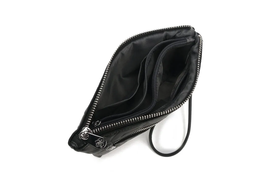 Wristlet Melody Tiare Infinity Embossed Black